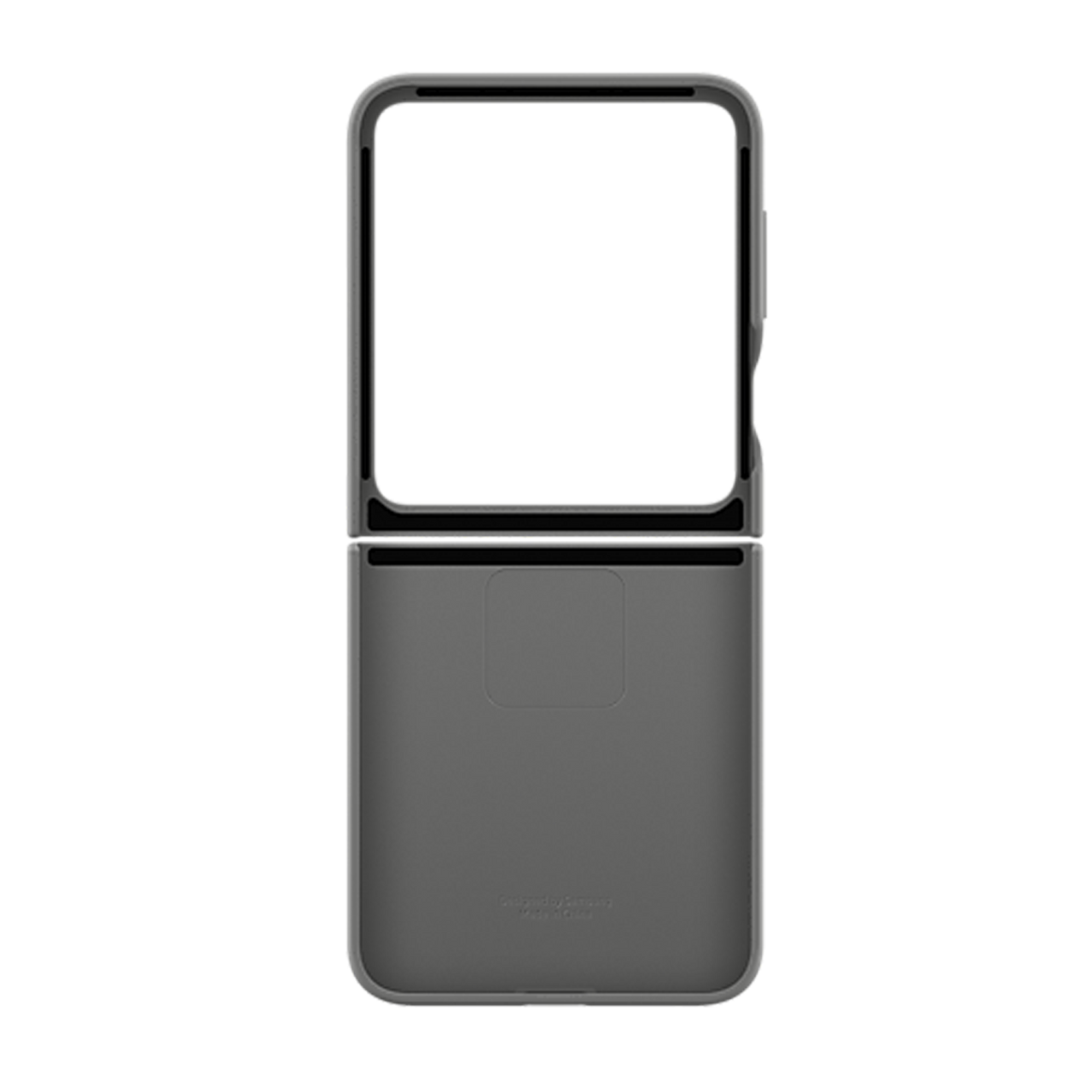 Samsung Silicone Case with Ring for Galaxy Z Flip6 - Grey