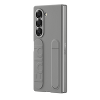 Thumbnail for Samsung Silicone Case with Stand and Grip for Galaxy Z Fold6 - Grey