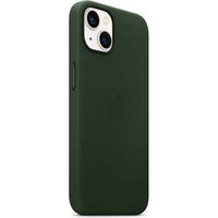 Thumbnail for Apple iPhone 13 Leather Case with MagSafe - Sequoia Green