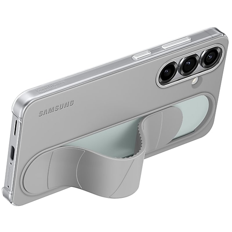 Samsung Standing Grip Case for Galaxy S25 - Grey