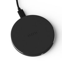 Thumbnail for EFM 15W ELeather Wireless Charger Pad - with 20W Wall Charger - Black