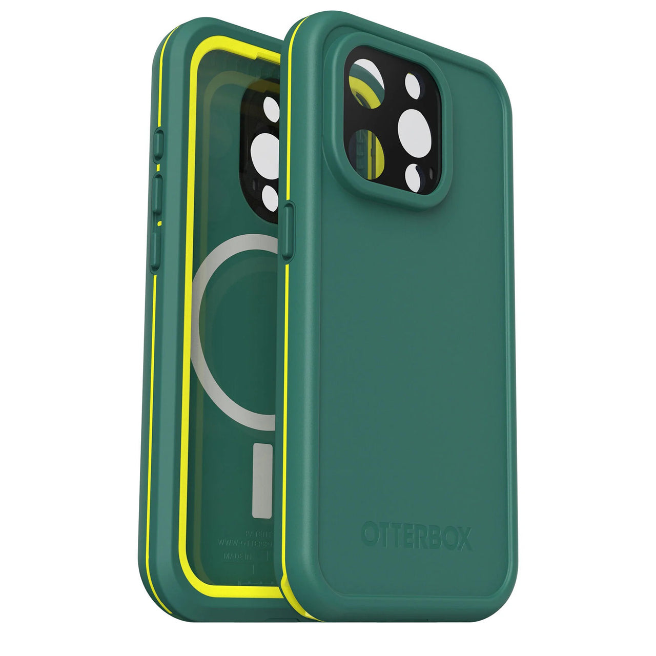 OtterBox Fre MagSafe Case for Apple iPhone 15 Plus 6.7" - Pine Green