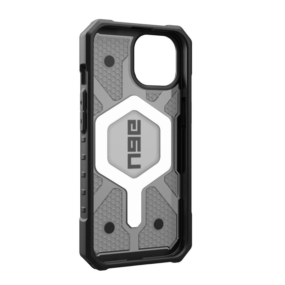 UAG Clear Pathfinder Magsafe Case for iPhone 15 - Ash