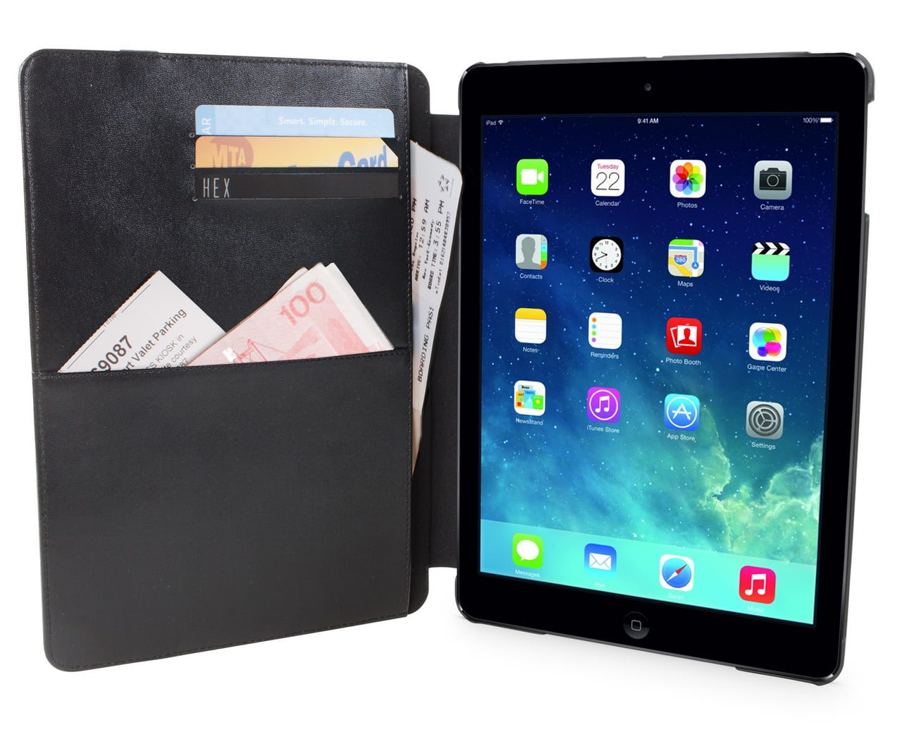 Hex Tablet Case Icon Folio For Ipad Air Supply - Charcoal Canvas