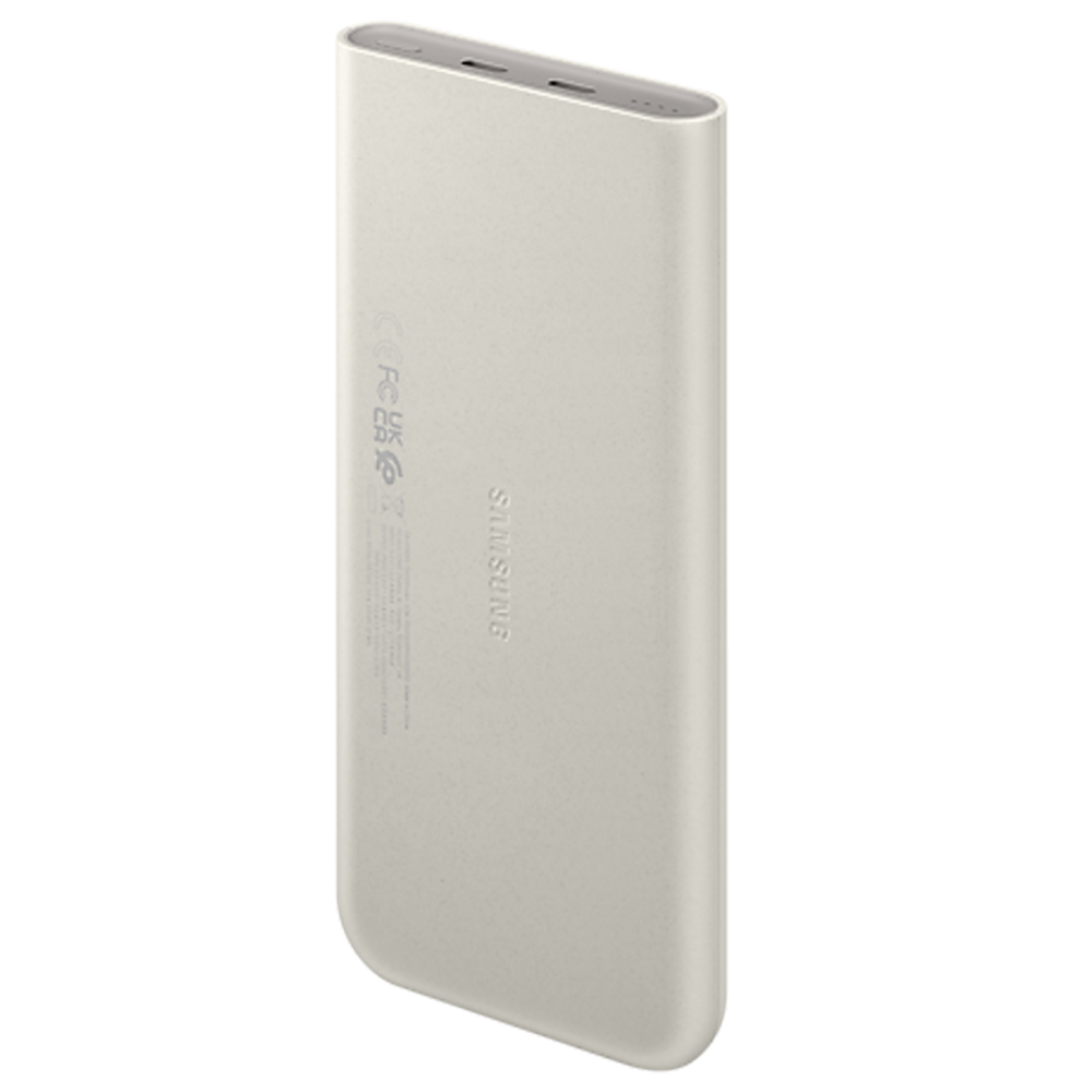 Samsung 25W Super FAST charging  2 x USB-C Port PD 10000mAh Slim Power Bank - Beige