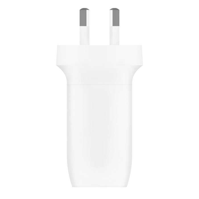 Belkin BoostCharge PRO Dual USB-C Wall Charger with PPS 60W - White