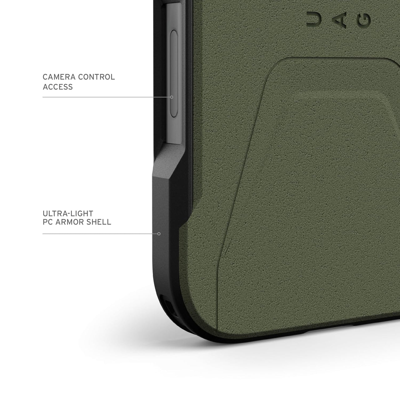 UAG Civilian Magsafe Back Case for iPhone 16 - Olive Drab