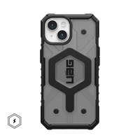 Thumbnail for UAG Clear Pathfinder Magsafe Case for iPhone 15 - Ash