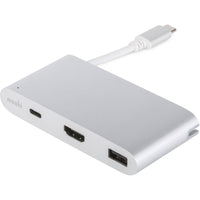 Thumbnail for MOSHI USB-C Multiport Adapter/Hub (Silver)