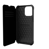 Thumbnail for UAG Metropolis Folio 5G Case for iPhone 13 Pro Max - Kevlar Black