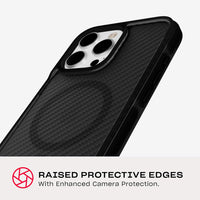 Thumbnail for Tech21 EvoArmor MagSafe Back Case for iPhone 2024 Pro Max - Black