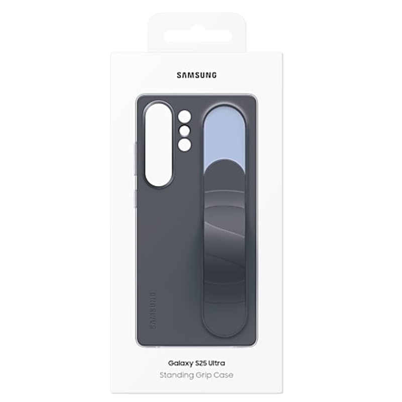 Samsung Standing Grip Case for Galaxy S25 Ultra - Black