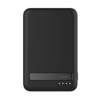 Thumbnail for Belkin BoostCharge Pro 5000 mAh Qi2 Magnetic Wireless Power Bank with 15W PD - Black