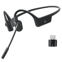 Thumbnail for SHOKZ OpenComm UC Stereo Bone Conduction Bluetooth Headset with Wireless USB-C Adapter