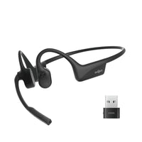 Thumbnail for Shokz OpenComm2 UC USB-A (2nd Gen) Wireless Open-Ear Bone Conduction Stereo Business Headset - Black