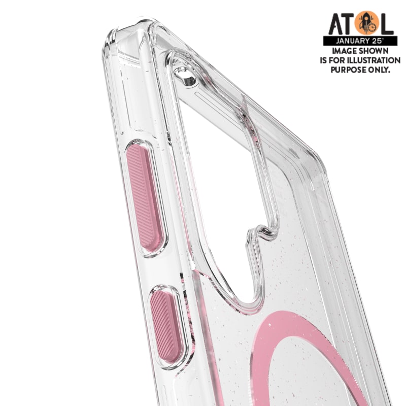 EFM Aspen Case with D3O BIO for Samsung Galaxy S25 Ultra - Soft Pink