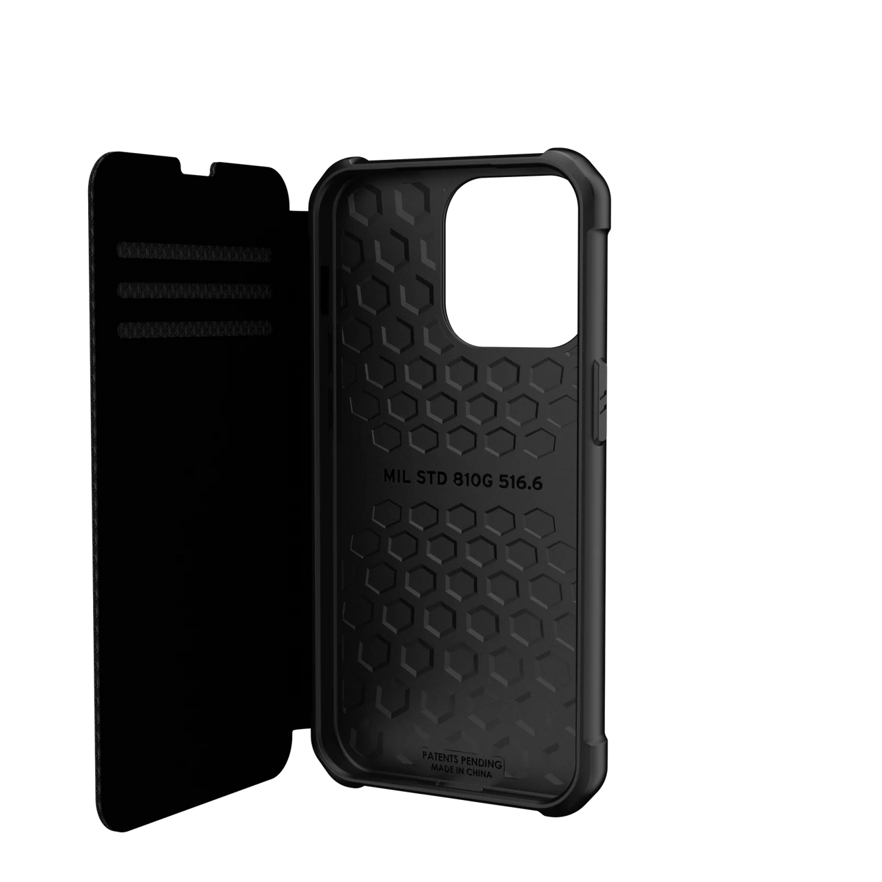 UAG Metropolis Folio 5G Case for iPhone 13 Pro - Kevlar Black