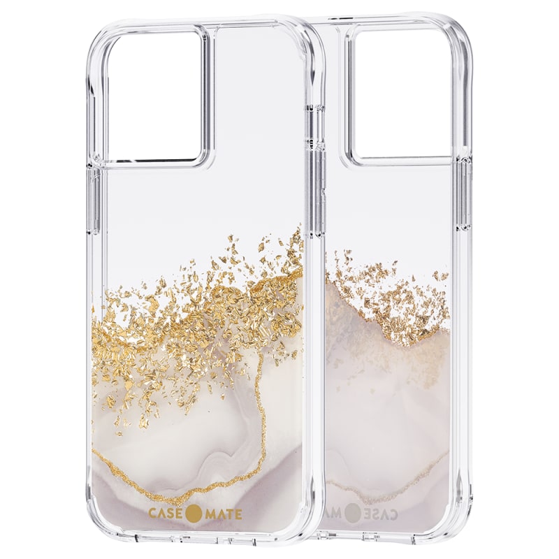 Case-Mate Karat Marble Case Antimicrobial for iPhone 13 Pro Max (6.7") - Multi