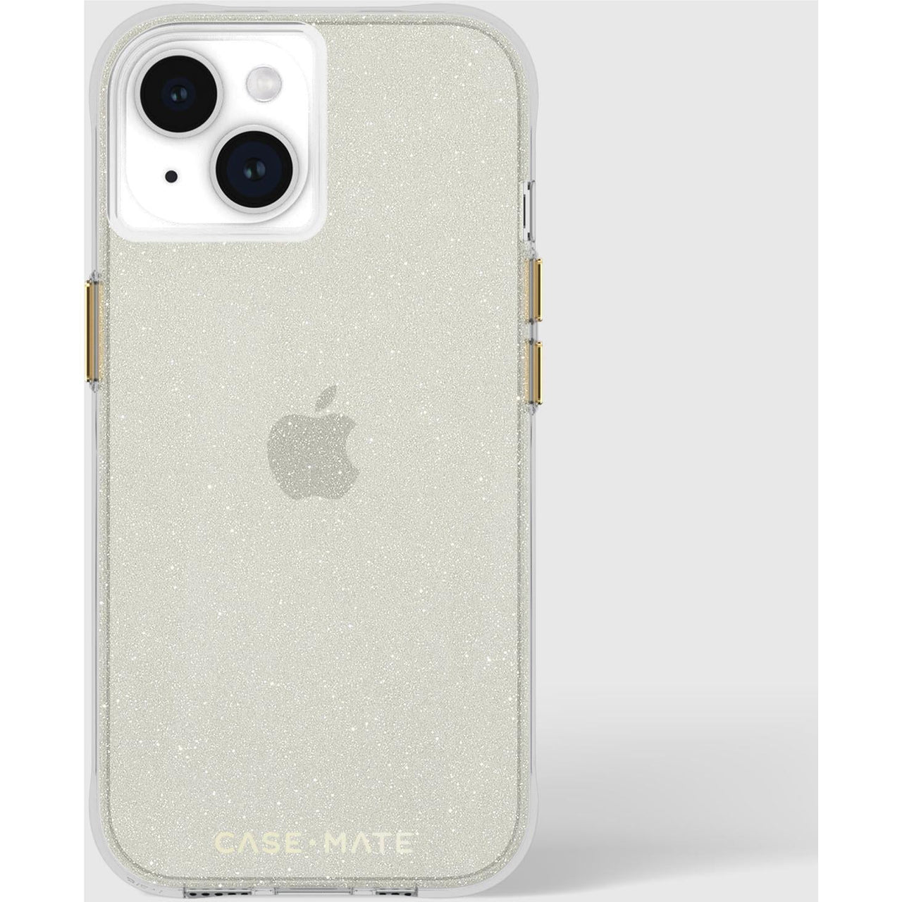 Case-Mate Sheer Crystal Case For iPhone 15 / iPhone 14 / iPhone 13 - Gold