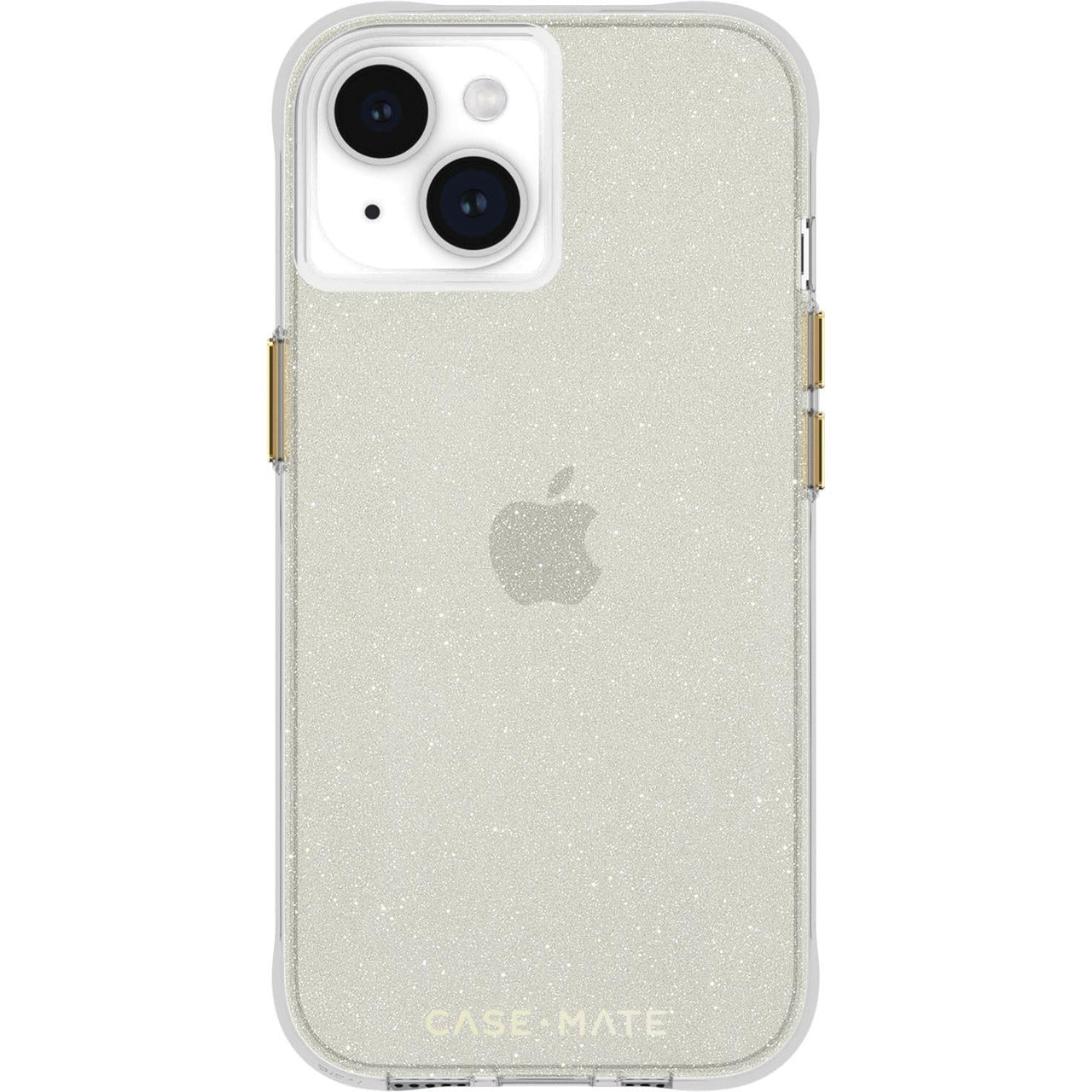 Case-Mate Sheer Crystal Case For iPhone 15 / iPhone 14 / iPhone 13 - Gold