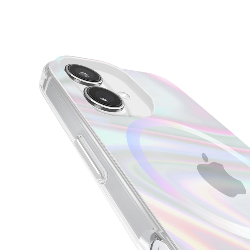 Case-Mate Soap Bubble MagSafe Case for iPhone 16 - Iridescent