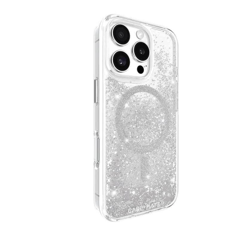 Case-Mate Waterfall MagSafe Case for iPhone 16 Pro - Silver