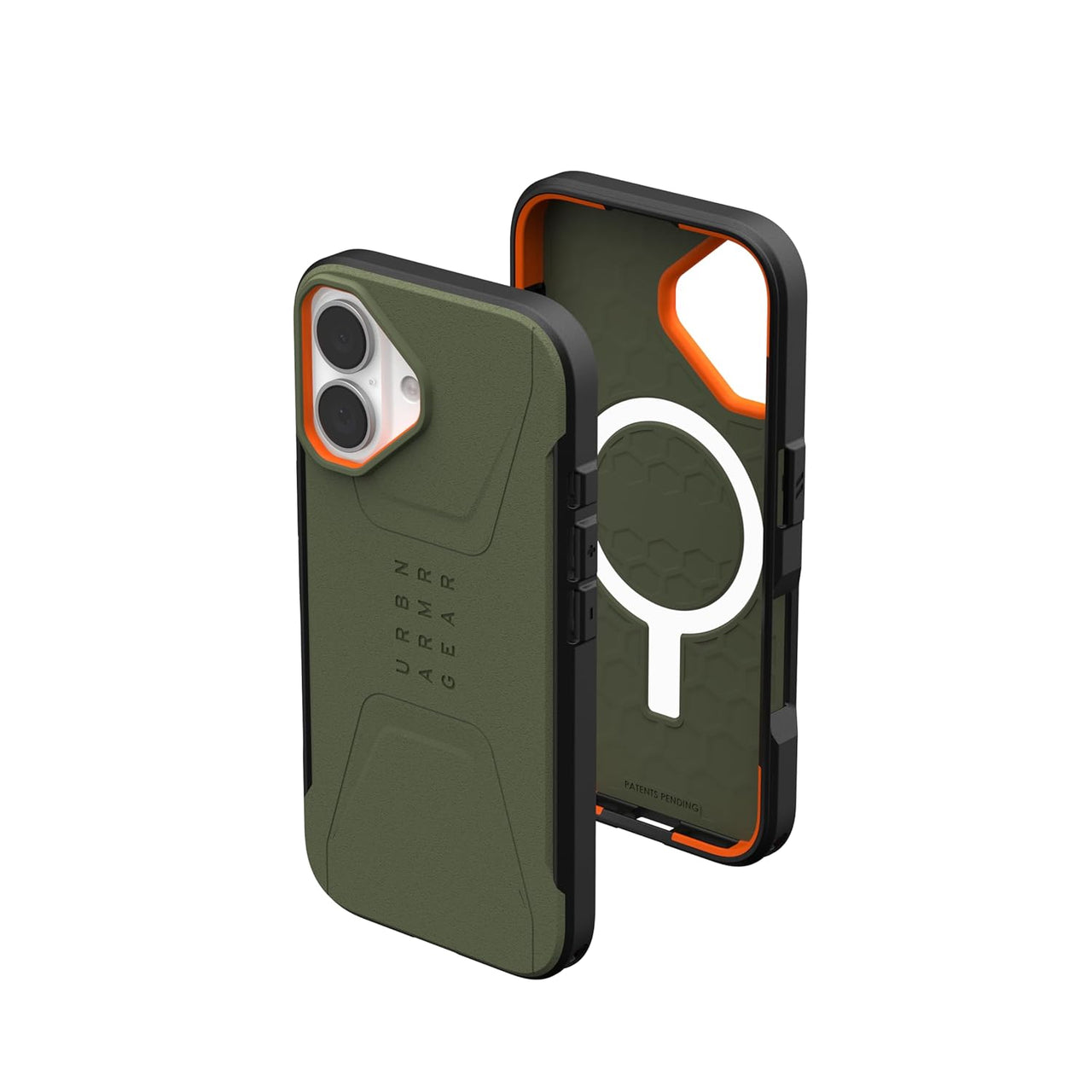 UAG Civilian Magsafe Back Case for iPhone 16 - Olive Drab