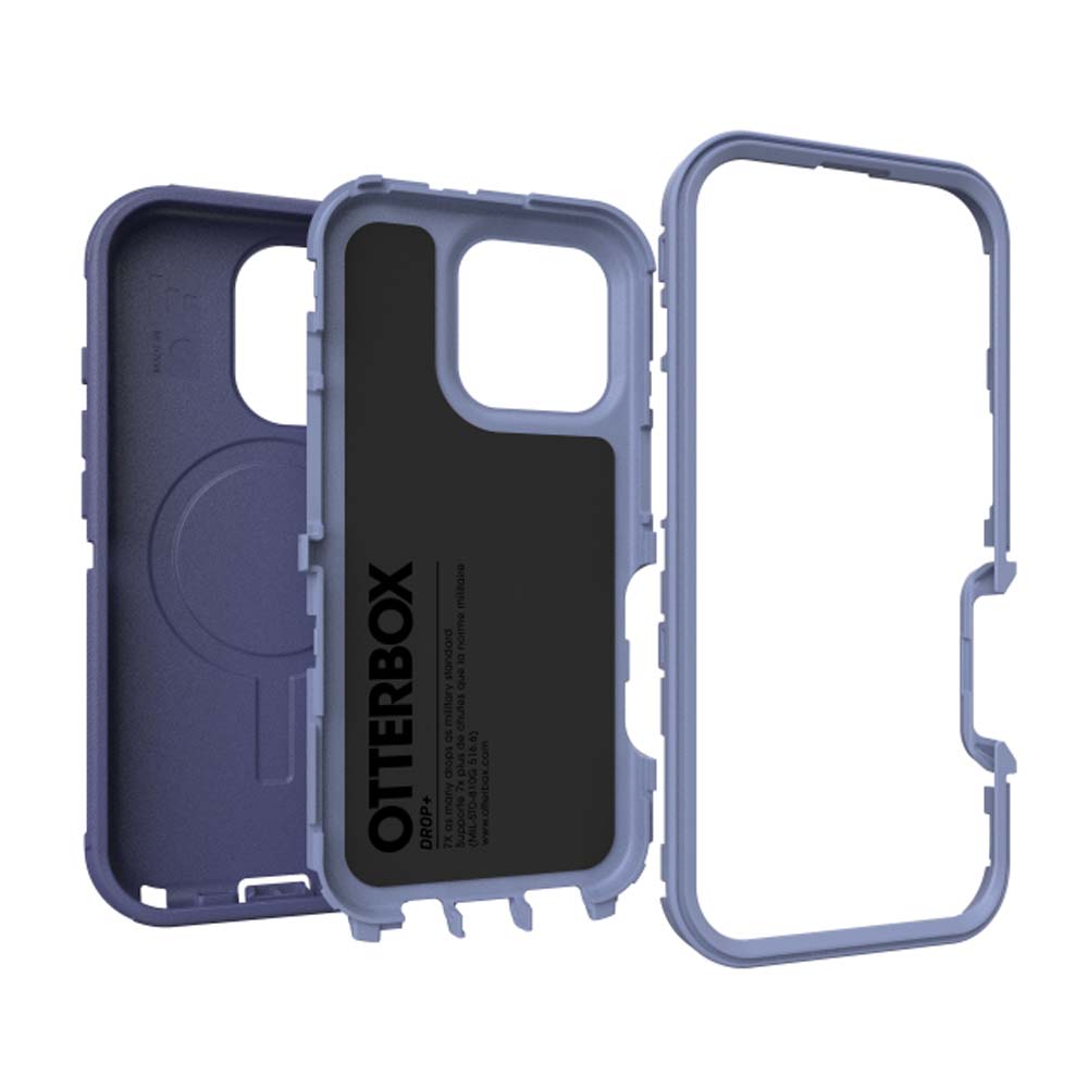 OtterBox Defender MagSafe Back Case for iPhone 16 Pro - Purple