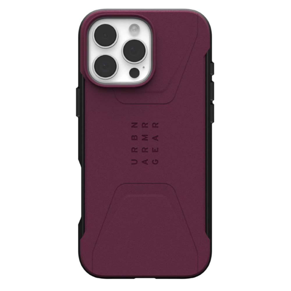 UAG Civilian Magsafe Back Case for iPhone 16 Pro Max - Bordeaux