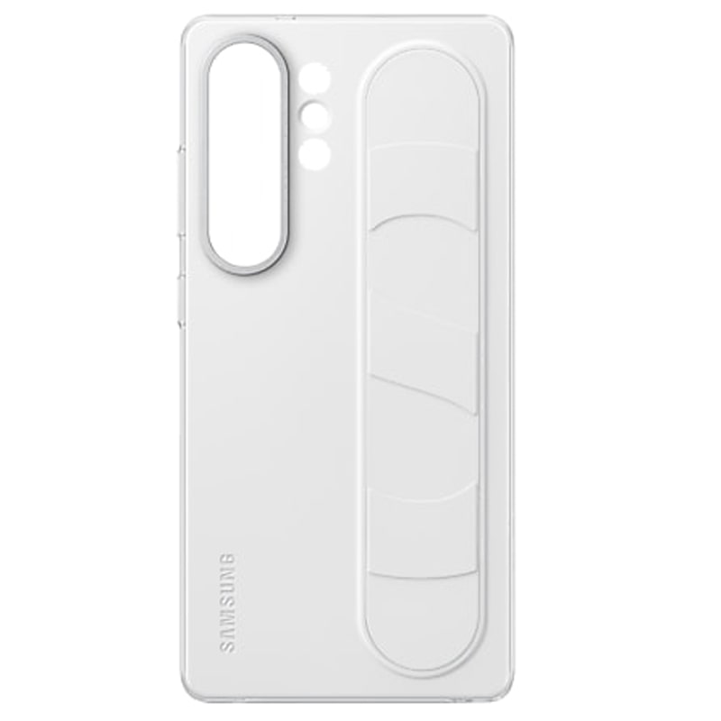 Samsung Standing Grip Case for Galaxy S25 Ultra - White