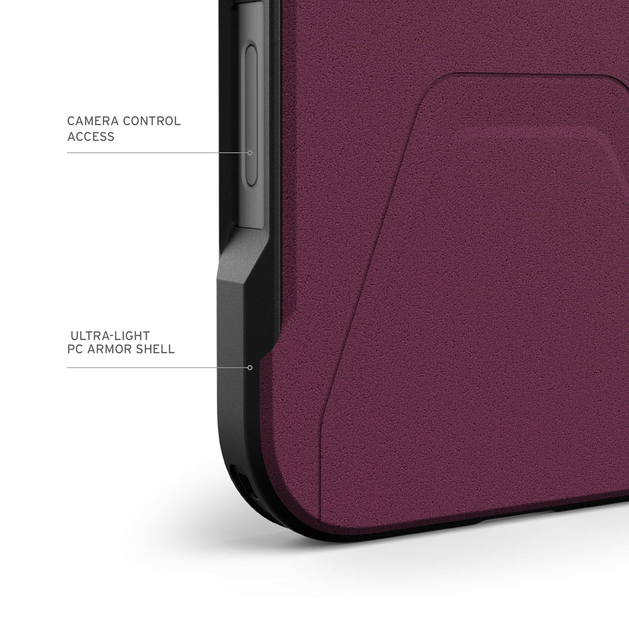 UAG Civilian Magsafe Back Case for iPhone 16 Pro Max - Bordeaux