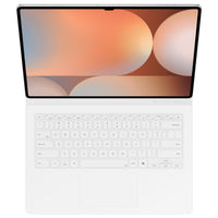 Thumbnail for Samsung Book Cover Keyboard with Trackpad for Galaxy Tab S9 Ultra/S10 Ultra - White