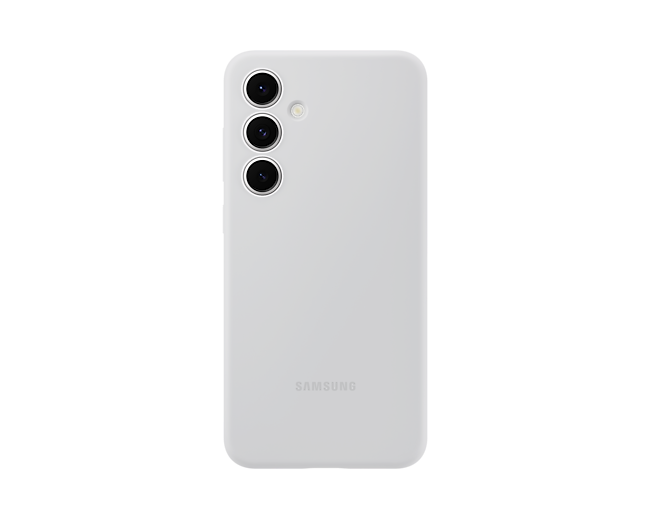 Samsung Silicone Case for Galaxy S24 FE - Gray