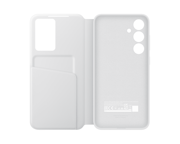 Samsung Smart View Wallet Case for Galaxy S24 FE - White