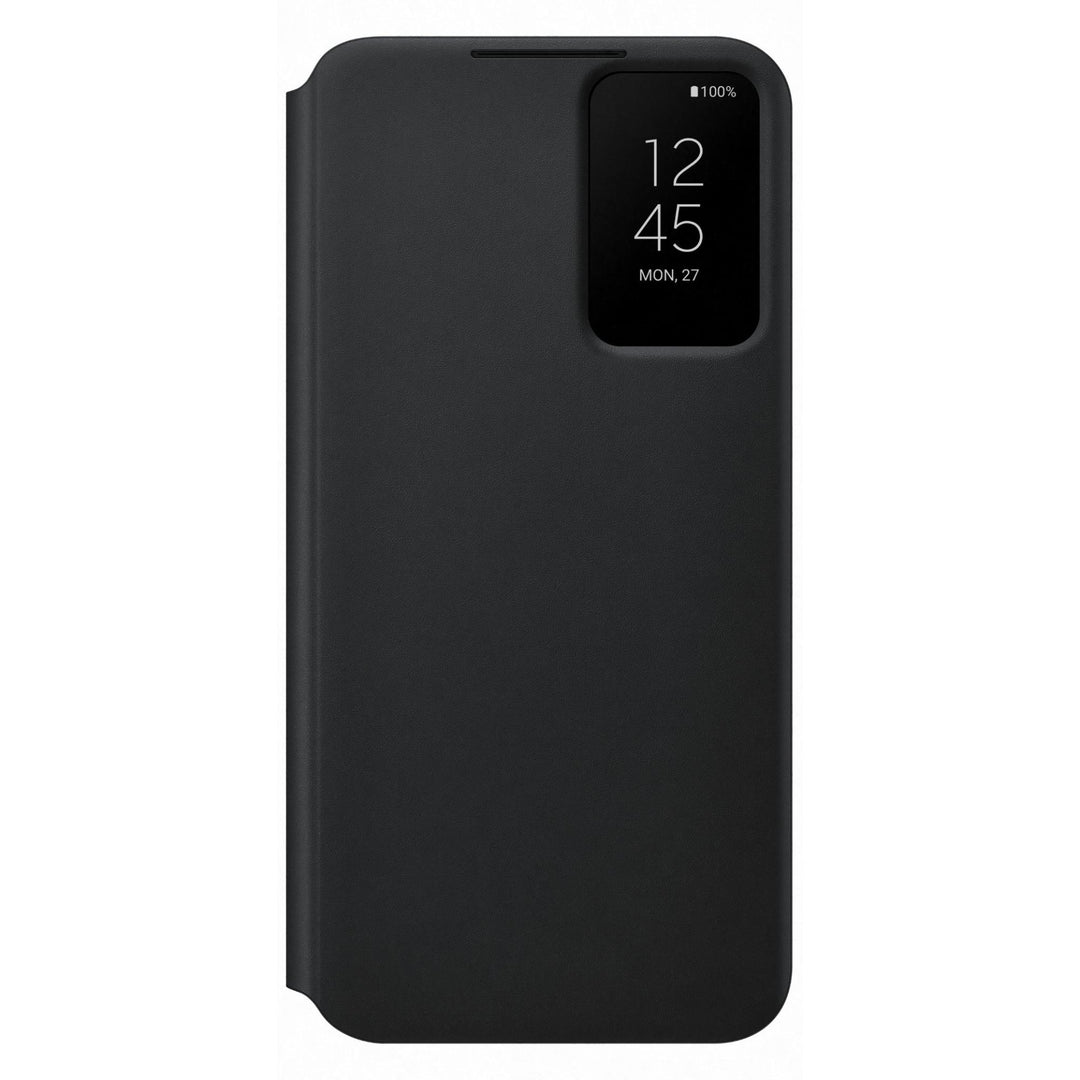 Samsung Smart Clear View Cover Case for Galaxy S22+ - Black