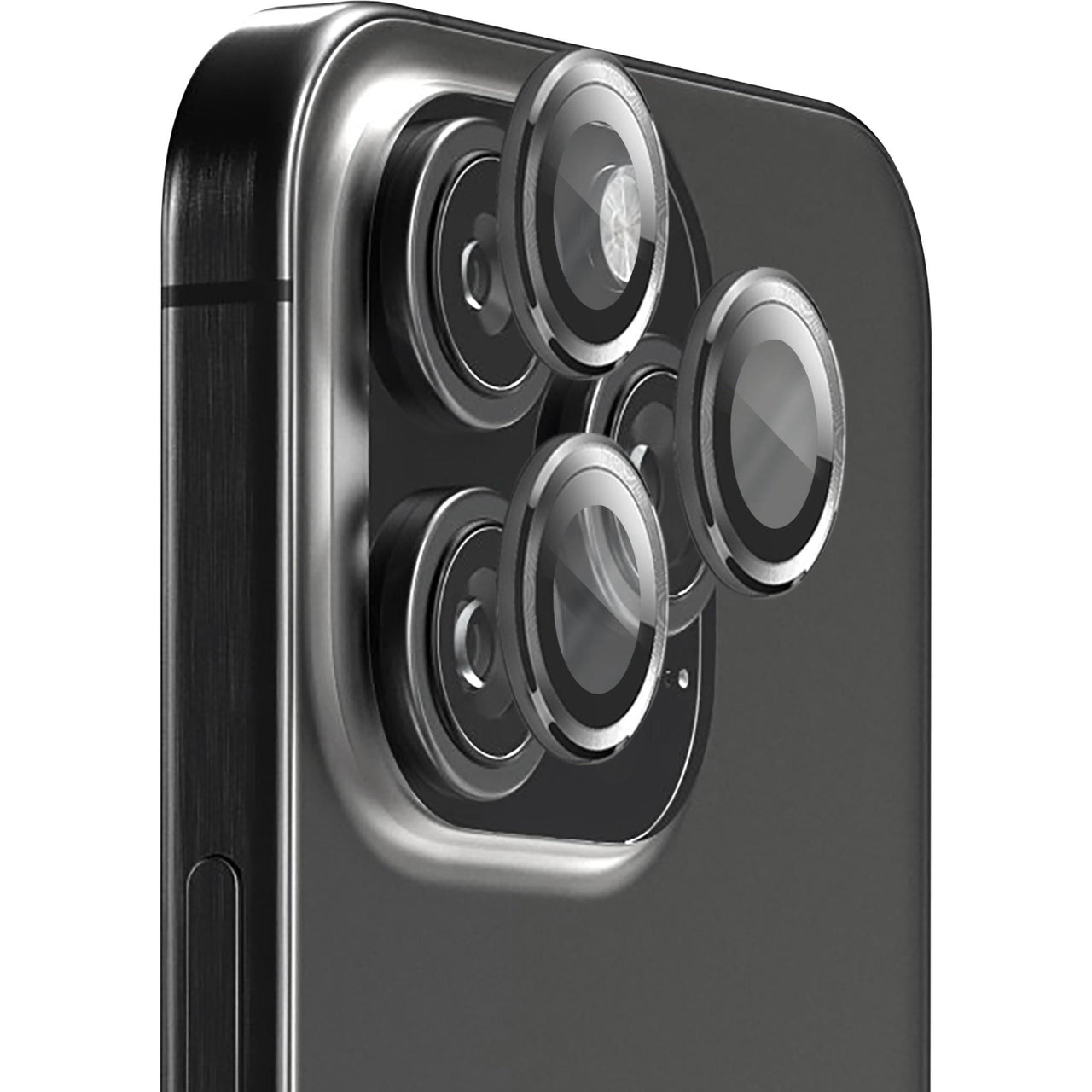 EFM Camera Lens Screen Armour  for iPhone 16 pro and 16 Pro Max  - Carbon