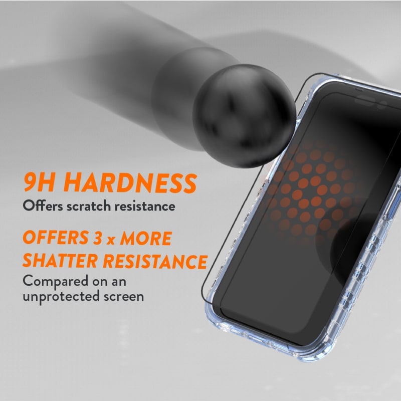 EFM Impact Glass Screen Armour For iPhone 15 Pro - Clear