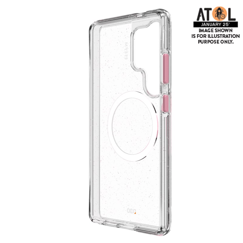 EFM Aspen Case with D3O BIO for Samsung Galaxy S25 Ultra - Soft Pink