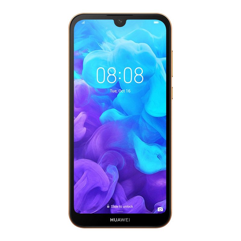 Huawei Y5 2019 (5.71", Dual SIM 4G/4G, Faux Leather) AMN-LX2 - Amber Brown