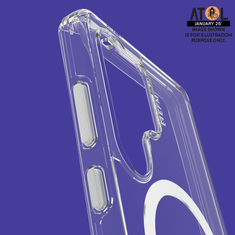 EFM Aspen Case with D3O BIO for Samsung Galaxy S25 Ultra - Clear