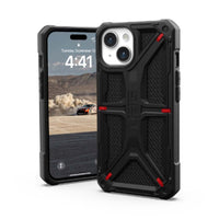 Thumbnail for UAG Monarch Kevlar Back Case for iPhone 15 - Black