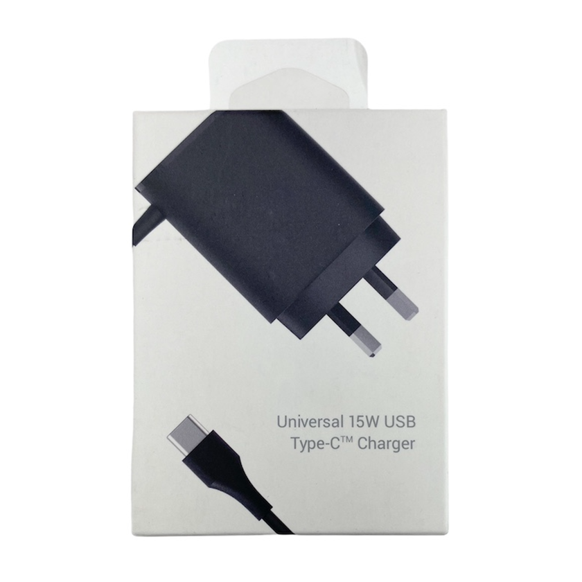 Google Fast USB-C Wall AC Charger 15W - Black