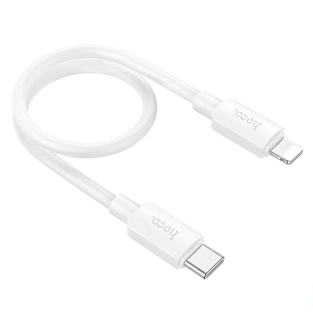 Hoco X96 Hyper PD Cable Type-C to Lightning 25cm - White