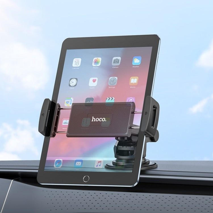 Hoco CA120 Tablet Car Holder Mount Center Console For iPad, Samsung Tablets, Universal - Black