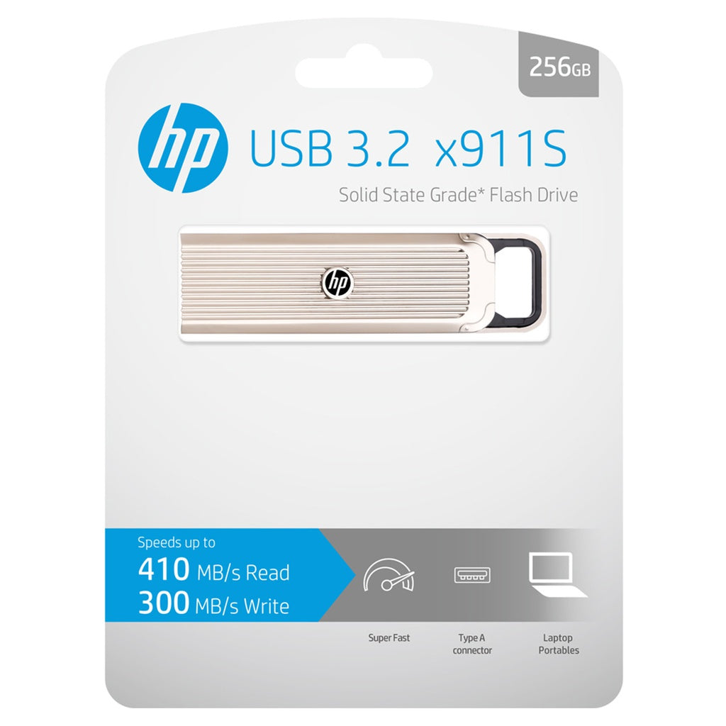 HP X911S 256GB USB 3.2 Flash Drive - White