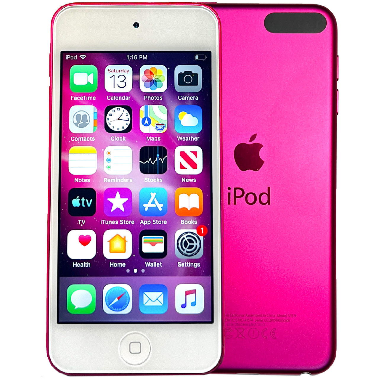 Refurbished Apple iPod Touch 6th Gen 128GB - Pink