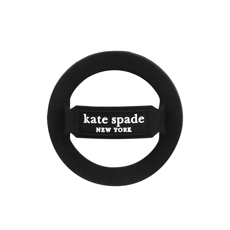 Kate Spade New York Magnetic Phone Loop Grip - Removable and Collapsible - Black