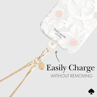 Thumbnail for Kate Spade Phone Crossbody Chain Heart of Gold - Gold