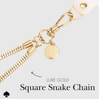 Thumbnail for Kate Spade Phone Crossbody Chain Heart of Gold - Gold