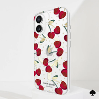 Thumbnail for Kate Spade MagSafe Case For iPhone 16 - Cherry Dot